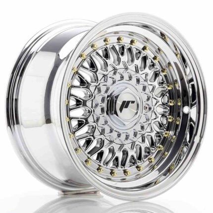 Cerchio in Lega JR Wheels JR19 14x7 ET0 4x100 Gun Metal